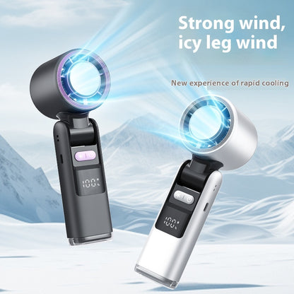 Turbos Chilled Ice Sensation Fan – Super Mini, Super Cool, Ultra Powerful