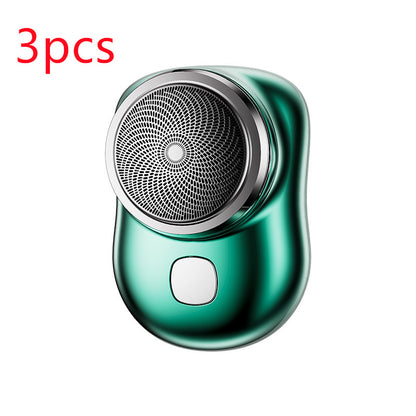 Portable Mini Electric Face Shaver – Cordless USB Rechargeable Razor for Men, Wet & Dry Use