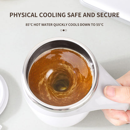 Rechargeable Automatic Stirring Coffee Cup – Effortless Mixing for Coffee, Milkshakes &amp; More!