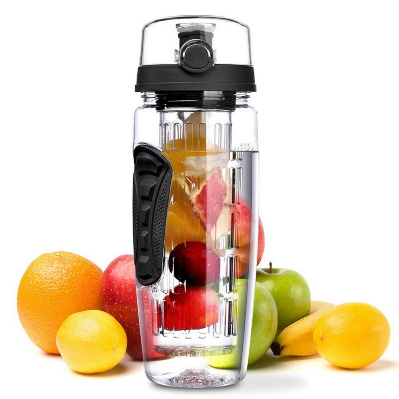 Fruit Infuser Water Bottle – 32Oz BPA-Free Shaker for Sports & Travel