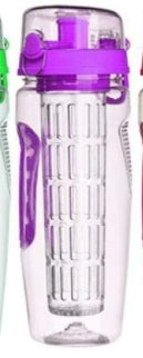 Fruit Infuser Water Bottle – 32Oz BPA-Free Shaker for Sports & Travel