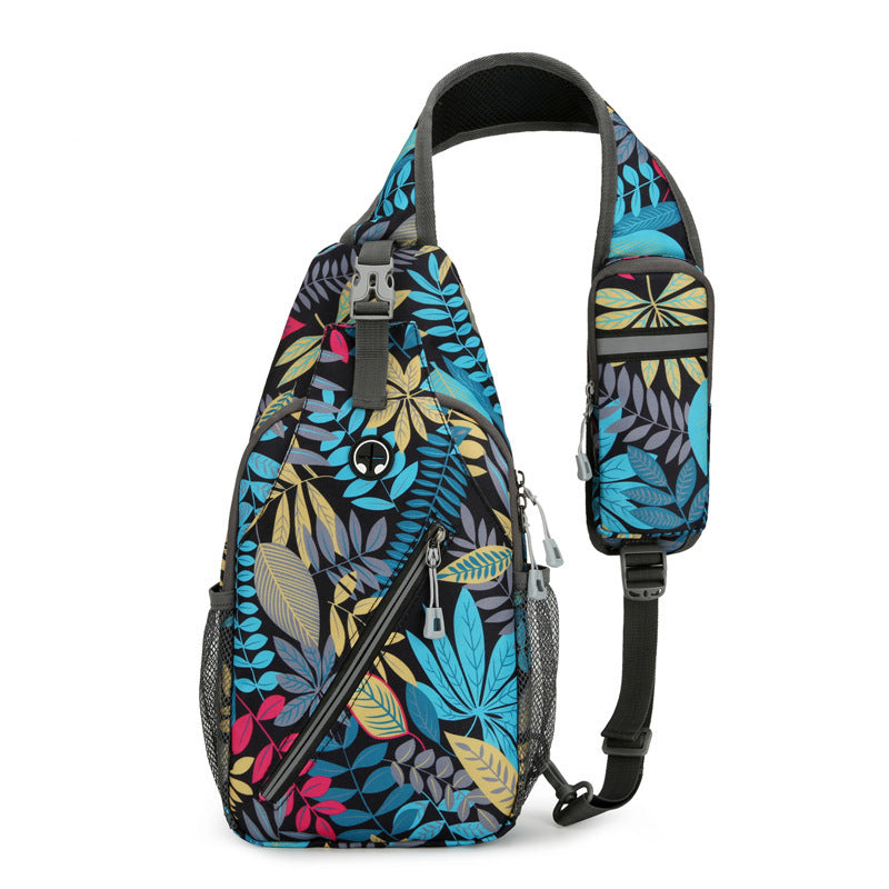 Multifunctional Men’s Canvas Crossbody Bag – Durable Shoulder Chest Messenger Bag