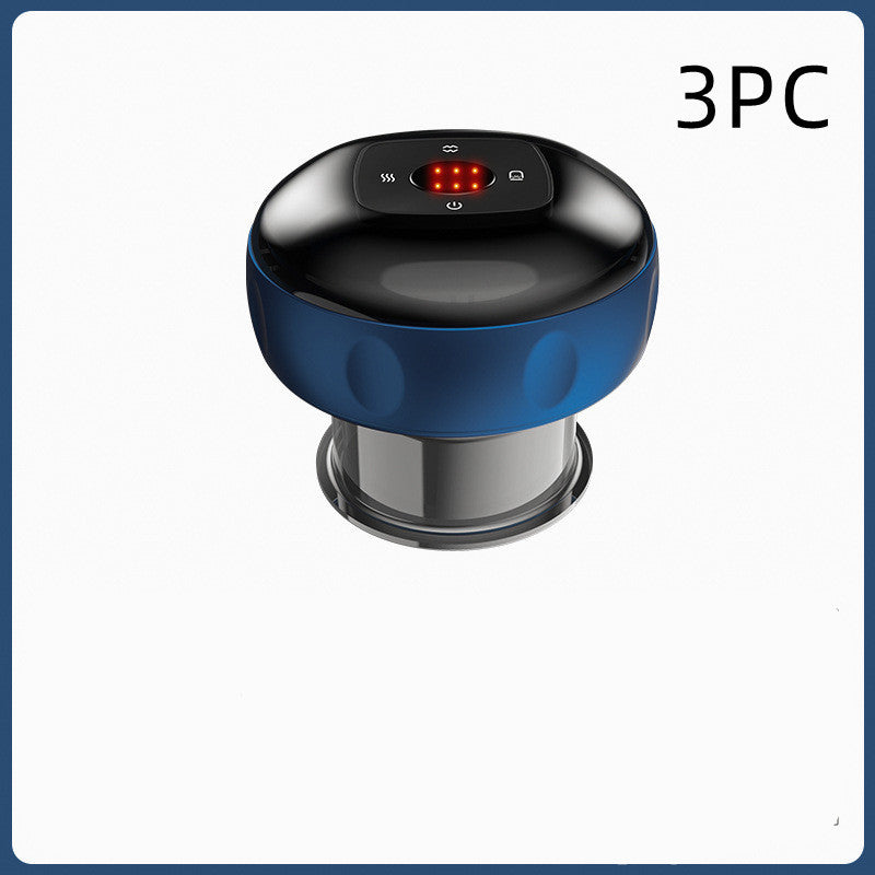 Electric Vacuum Cupping Massage Device – 3-in-1 Slimming Therapy Massager