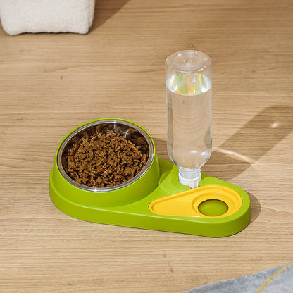 Automatic Pet Water Fountain Bowl – Spill-Proof Drinking Basin for Cats &amp; Dogs
