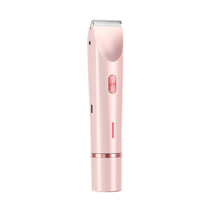 2-in-1 Electric Hair Remover for Women – Double Head Shaver for Body &amp; Bikini Line