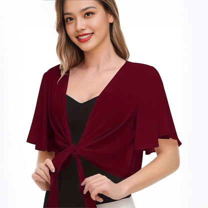 Women's Solid Color Sunshade Net Yarn Shawl