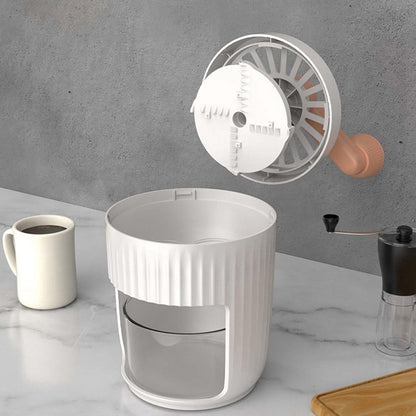 Hand-Cranked Ice Shaving Machine – Portable Smoothie &amp; Snow Cone Maker for Home &amp; Outdoor Fun!