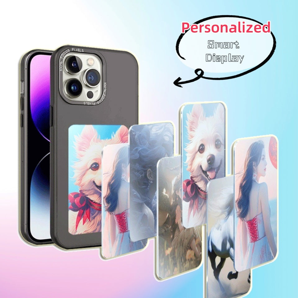 E-ink Screen Phone Case – Unlimited Screen Projection | Personalized Battery-Free Luxury Phone Cover
