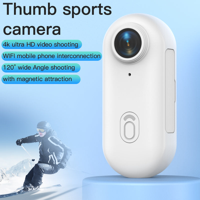 Outdoor Sports 4K Mini Action Camera – Capture Every Moment, Hands-Free!