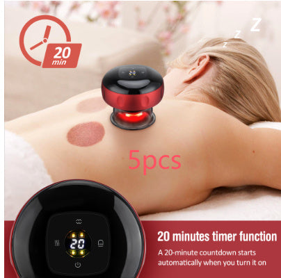 Electric Vacuum Cupping Massage Device – 3-in-1 Slimming Therapy Massager
