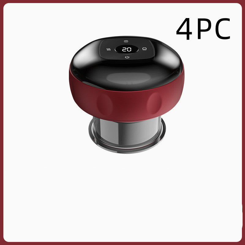 Electric Vacuum Cupping Massage Device – 3-in-1 Slimming Therapy Massager