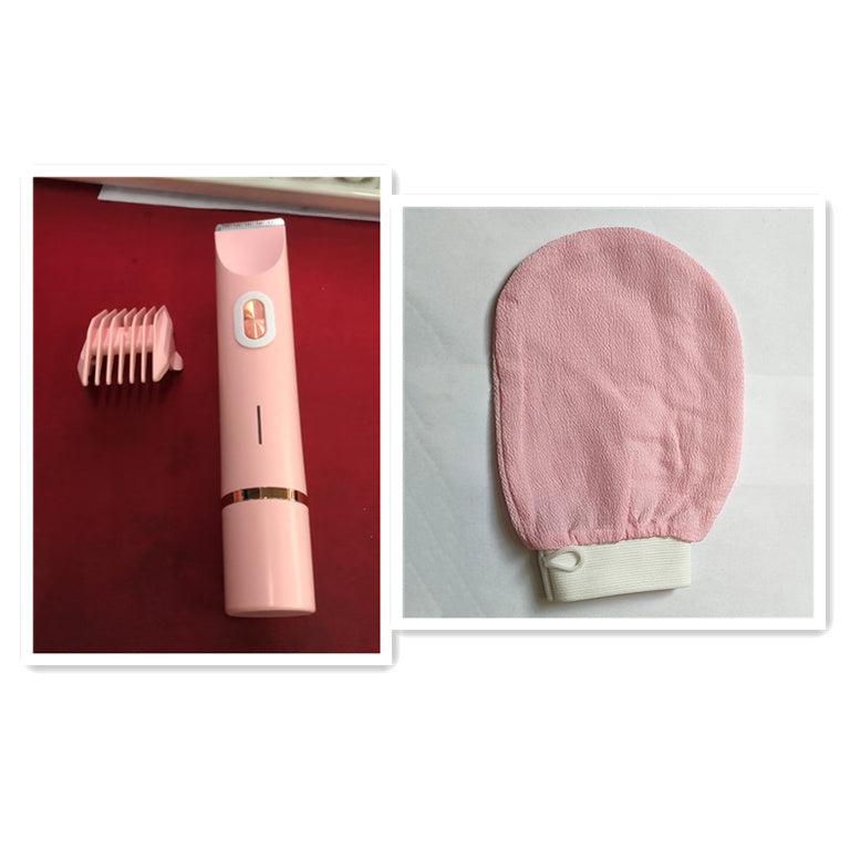 2-in-1 Electric Hair Remover for Women – Double Head Shaver for Body &amp; Bikini Line