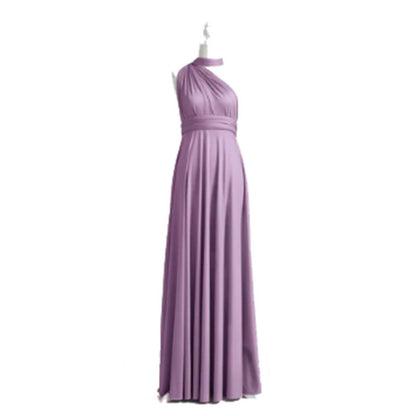 Women's Long Bandage Dress with Cross Exposed Back – Elegant Sleeveless Evening Gown