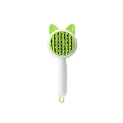 All-in-One Pet Hair Remover Brush – Self-Cleaning Dematting Tool for Dogs & Cats