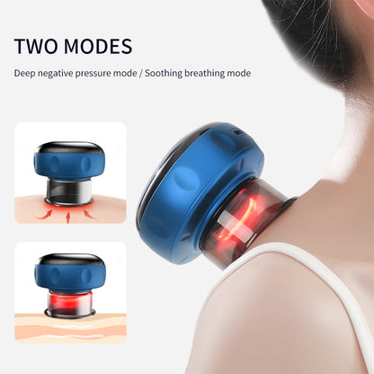 Electric Vacuum Cupping Massage Device – 3-in-1 Slimming Therapy Massager