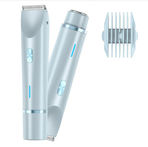 2-in-1 Electric Hair Remover for Women – Double Head Shaver for Body &amp; Bikini Line