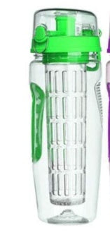 Fruit Infuser Water Bottle – 32Oz BPA-Free Shaker for Sports & Travel