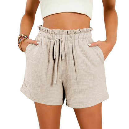 Woen's Summer Cotton Shorts – Lightweight, Breathable Casual Wear