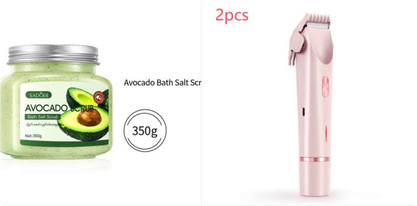 2-in-1 Electric Hair Remover for Women – Double Head Shaver for Body &amp; Bikini Line
