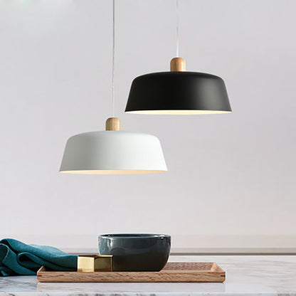 Nordic Zinc Alloy Pendant Light – Adjustable Hanging Chandelier for Dining Room, Kitchen, or Bedside (Black/Green/White)