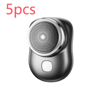 Portable Mini Electric Face Shaver – Cordless USB Rechargeable Razor for Men, Wet & Dry Use