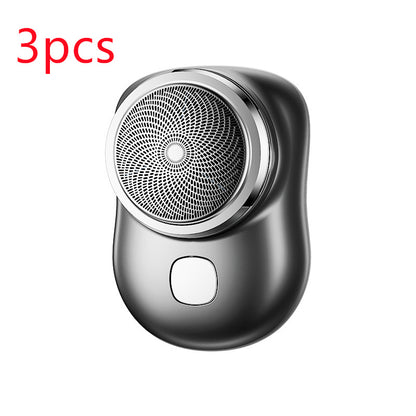 Portable Mini Electric Face Shaver – Cordless USB Rechargeable Razor for Men, Wet & Dry Use