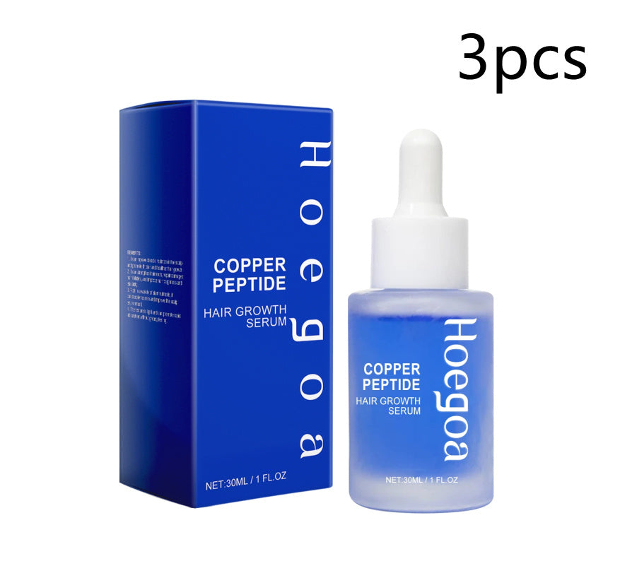 Copper Peptide Hair Growth Serum – Strengthen Roots, Boost Growth, Nourish Naturally