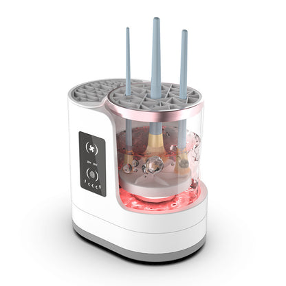 Automatic Makeup Brush Cleaner – Rechargeable Electric Cleaning & Drying Stand