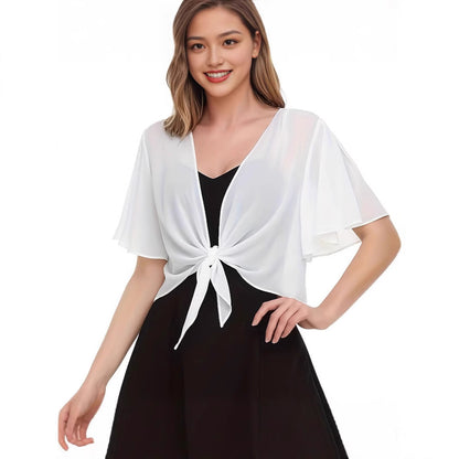 Women's Solid Color Sunshade Net Yarn Shawl