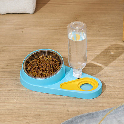 Automatic Pet Water Fountain Bowl – Spill-Proof Drinking Basin for Cats &amp; Dogs