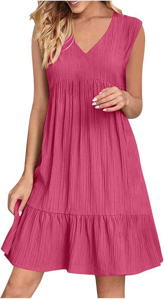 V-neck Niche Design Casual Elegant Lines Dress