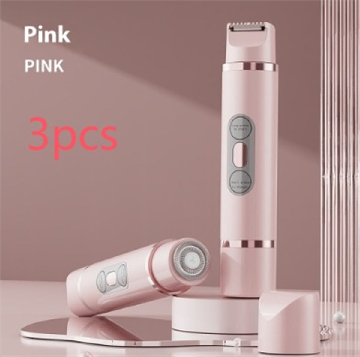 Dual-Head Electric Epilator – Painless Hair Removal Shaver for Women’s Face, Bikini, Legs & Underarms