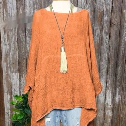 New Casual Long Sleeve Loose Printed Women's T-shirt