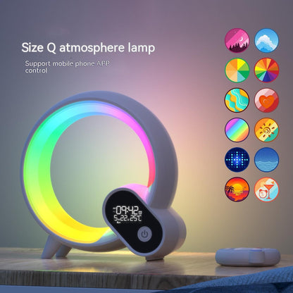 Creative Q Light – Sunrise Alarm Clock & Bluetooth Speaker with Smart Color Atmosphere Light