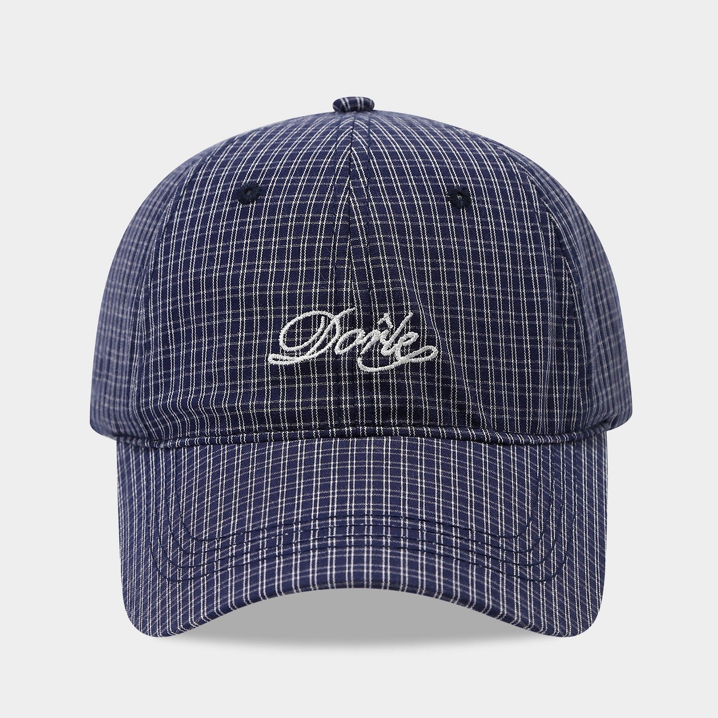 Unisex Korean Style Plaid Peaked Cap – Fashionable All-Match Sun Hat for Couples